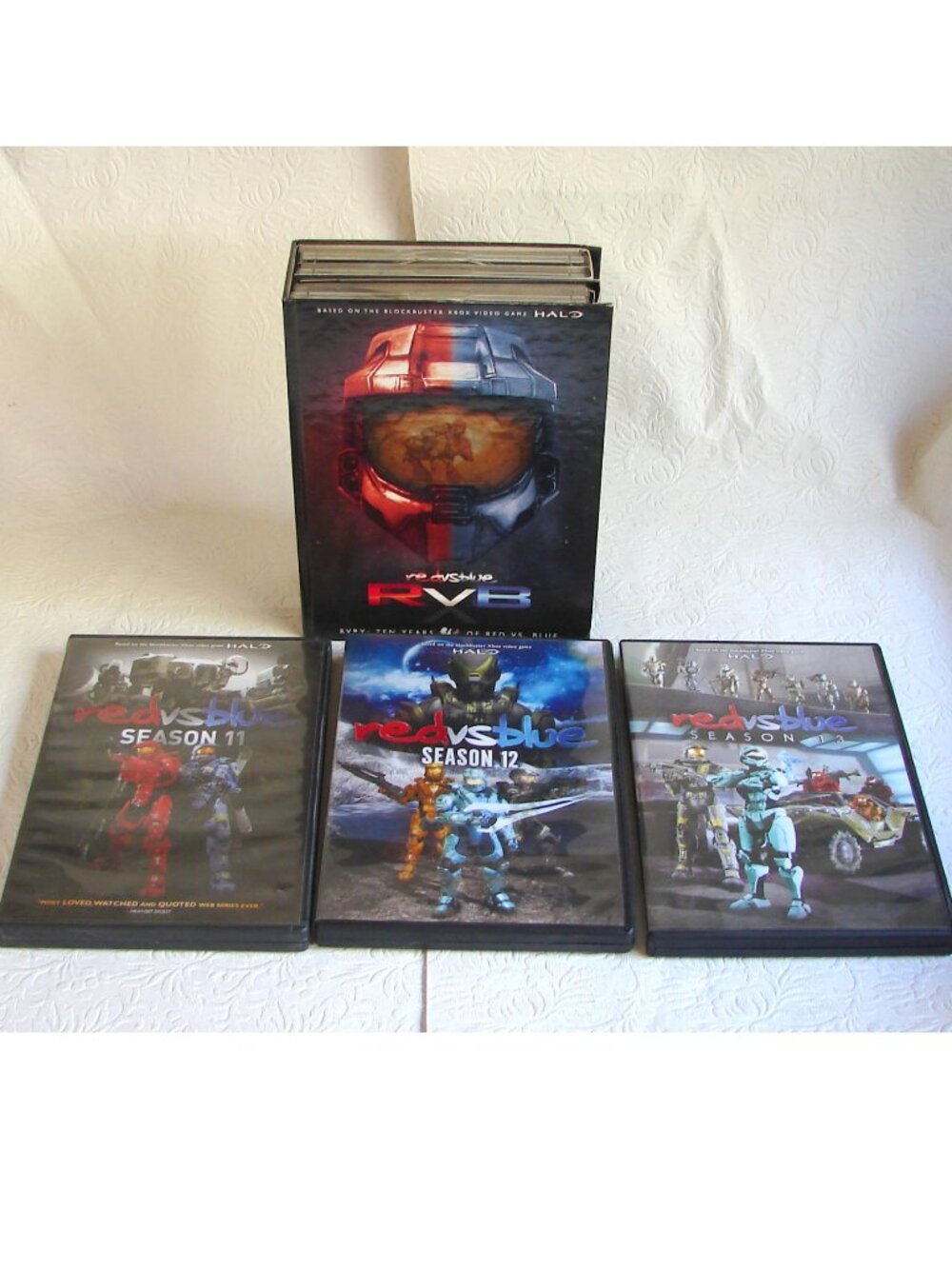 Red Vs. Blue RVBX: Ten Years of RVB BOX SET + Seasons 11, 12, 13, DVD